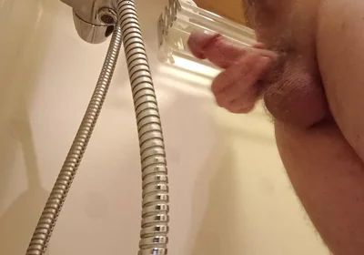 December Bathroom Cumshot