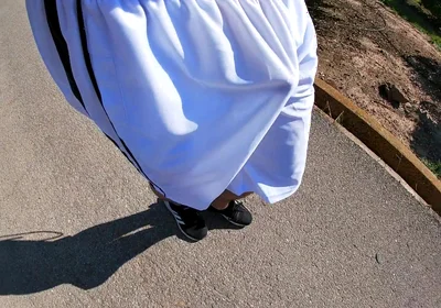 Flashing My Boner in See Thru Basketball Shorts for the Cyclists and Runners