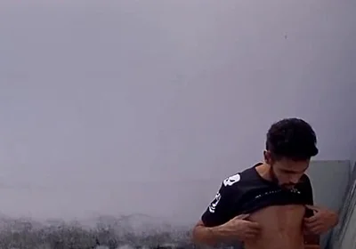 Jacking off in the Street of House