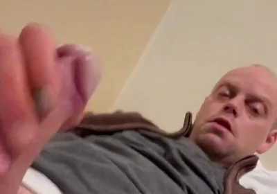 Jerking My Cock in the Clinic, for Something You Need to Get Something.