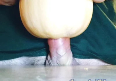 I Fucked the Pumpkin Again. I Couldn't Resist and Cummed in Her
