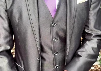 Public Outdoor Masturbation in a Shiny Suit