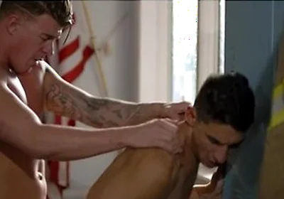 Fire Men Jimmy Fit And Jj Knight Ease Up After A Long Shift By Sucking Each Others Cock