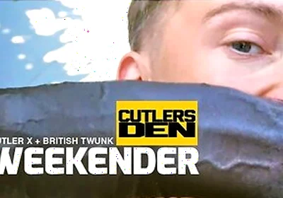 Cutler X Destroys British Twunks Smooth Hole With His Big Uncut Juicy Cock