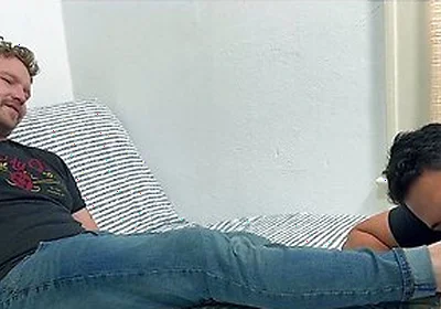 Dan Edwards Worship His Boyfriends Russ Big Feet
