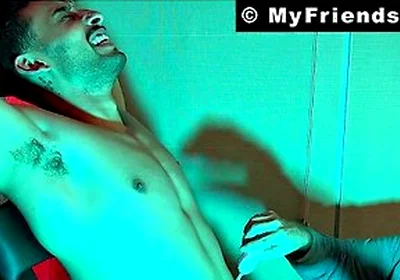Bound Luca R Laughs Hard While Being Tickled By A Horny Stepdaddy