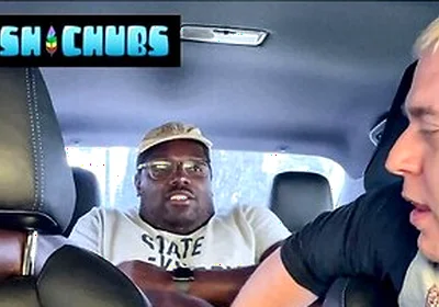 Black Bear Aaron Giggles Hard While Matt Tickles Him