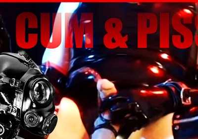 Cum and Piss in Rubber