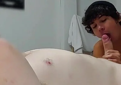 Ginger British Lad Tries Gay Sex for the First Time - 