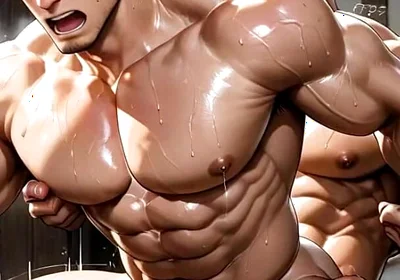 Outdoor Gay Man Ass Fuck Cum