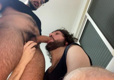 He Sucks My Dick and I Cum on His Ass