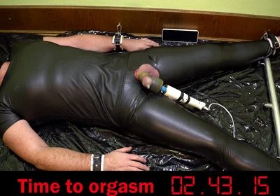 Fixated and Milked in a Condom to the Last Drop