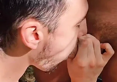 Caught Fucking in the Forest Two Men