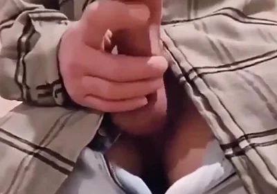 Huge Cock and Balls Unload a Big Cumshot for Sixxbig
