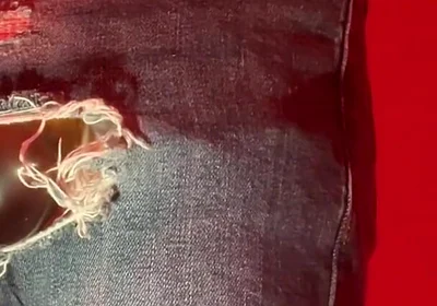 Amateur Boy Pissing in a Condom