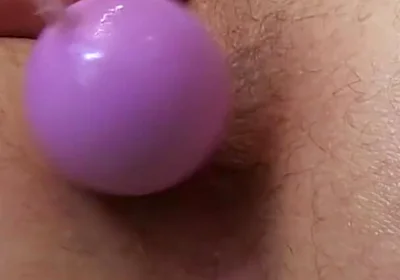 Smooth twink ass play and cum hard