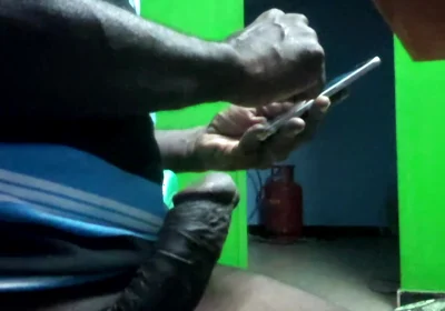 Indian tamil mature man mastrubation on the chair