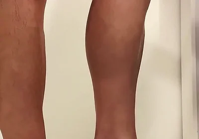 I forgot to put lotion, so I’ll have to do this again