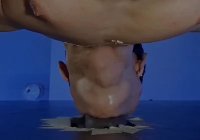Sucking a Huge Black Cock in a Glory Hole