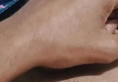 Indian Sissy Cuming Before Sleep Using Sister's Pantie