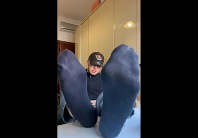 Rich Man's Feet in Motion