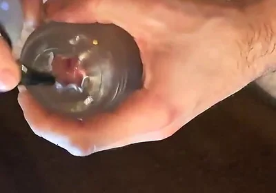 Jerked off and Cumshot