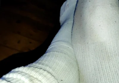 Sports Shoes and White Socks Look Like Viagra