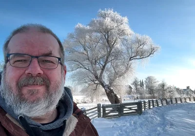 Walk in the Snow, Then Mega Orgasm!