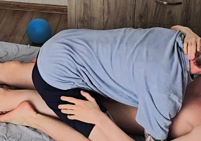 Saw a Friend Jerking off to Porn, Blowjob Deepthroat and Anal