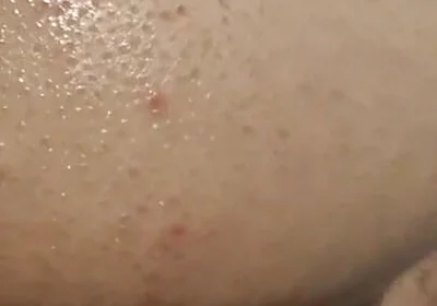 A Long-legged Femboy with a Big Dick Gets Fucked in His Wet Holes by His Daddy Until He Cums After a Shower.