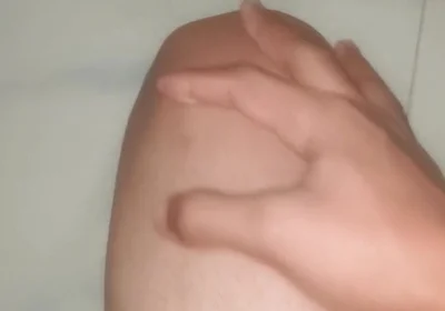 First Time Cumshot. Alone Teen Cumshot