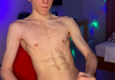 Edgy Foreskin Play Builds to Sensitive Cum Blast