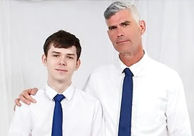 President Oaks And Dakota Lovell - Big Cock Priest Pounds Teen 18+ Sinner Bareback In His Office After Confession
