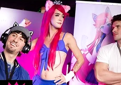 Watch Axelle Rose Suck And Then Ride Malik Delgaty Before Getting A Cumshot On His Ass