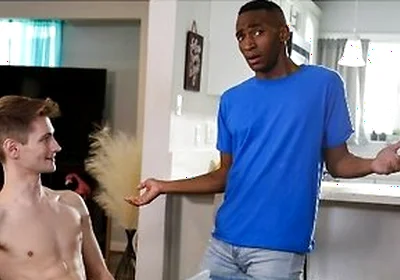 Trevor Harris Distracted By Kai Taylors Cock In Study Fuck