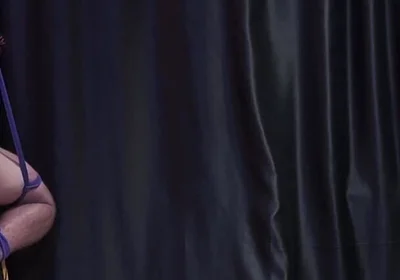 Nicky Bondage Session on the Pole