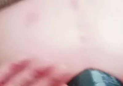 The Young Man's Big Ass Even Tries to Shove a Bottle of Yogurt Into His Little Butt.