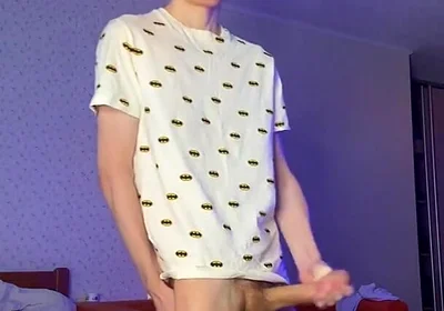 Painting My Hand White with Sticky Warm Cum