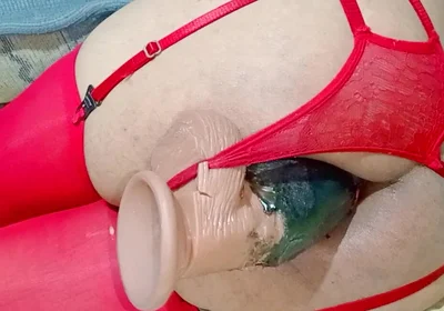 It Leaves Me All Sore When I Swallow This Whole Huge, Fat Toy!