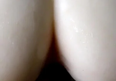 Big White Ass and Deep Anal Orgasm!