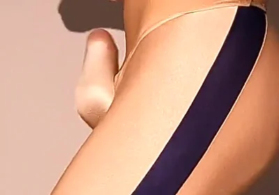 I Love These Leggings That Fit the Shape of My Cock.