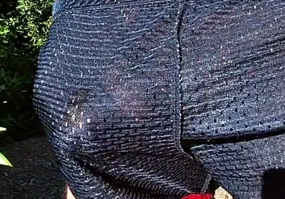 Cumming in My Sport Shorts Outdoors