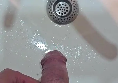 Morning Pee - Big Hard Dick