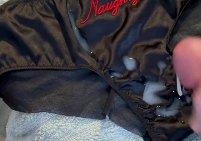 Cum on Wife’s Panties 9