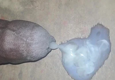 A Big Black Cock Full of Cum