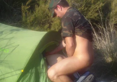 The Forest Ranger Fines Me with a Cumshot