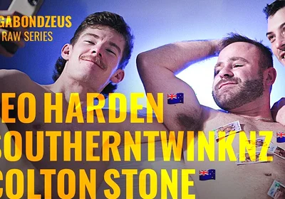 Kiwi Boys Amateur Threesome with Hot Hung Dick