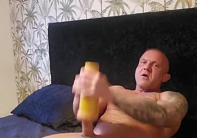 Big Cock Solo with Explosive Cumshot