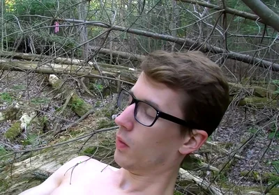 Outdoor Jack off with Twink Sacha