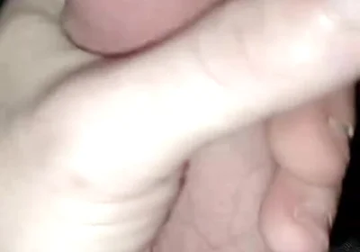 Stroking My Thick 7 Inch Cock